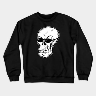 Grim Skull Wearing Sunglasses vr2 Crewneck Sweatshirt